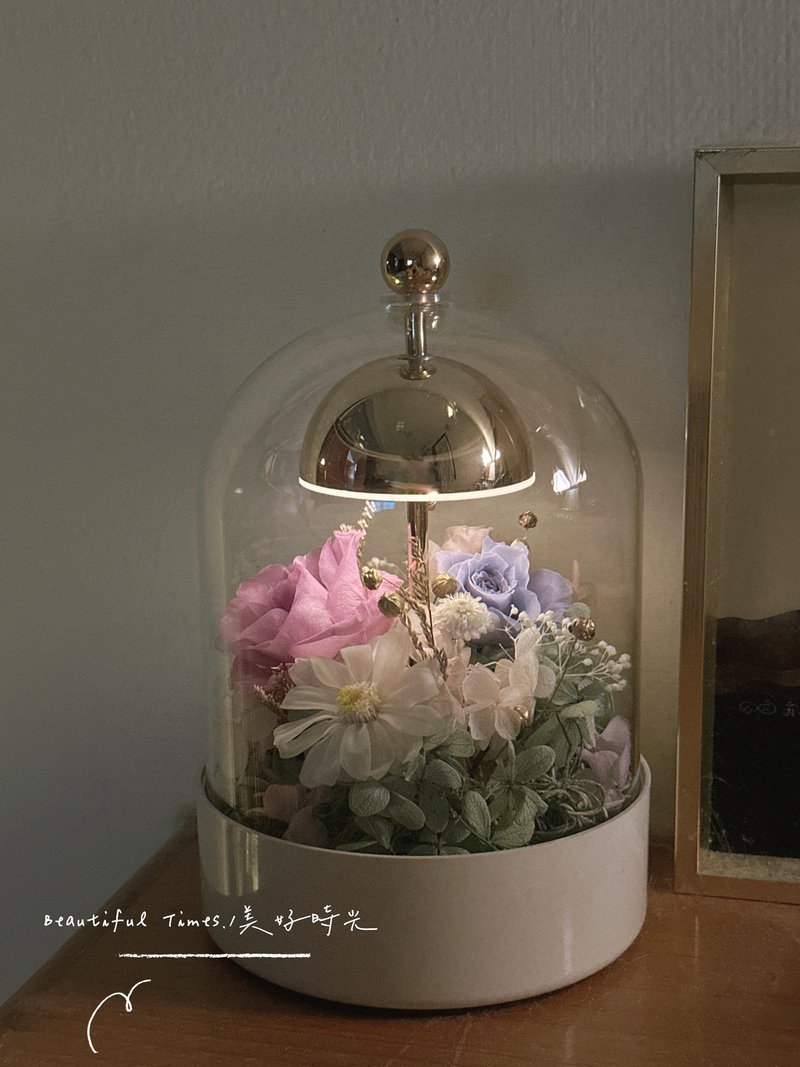 Beautiful Times | 質感LED永生花觸控燈 - 乾燥花/永生花 - 植物．花 多色