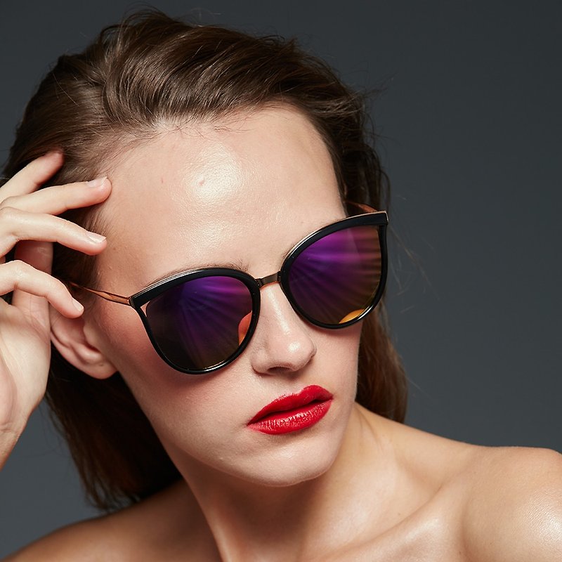 SPRINKLE | Sunglasses / Sunglasses | Black | - กรอบแว่นตา - โลหะ สีดำ