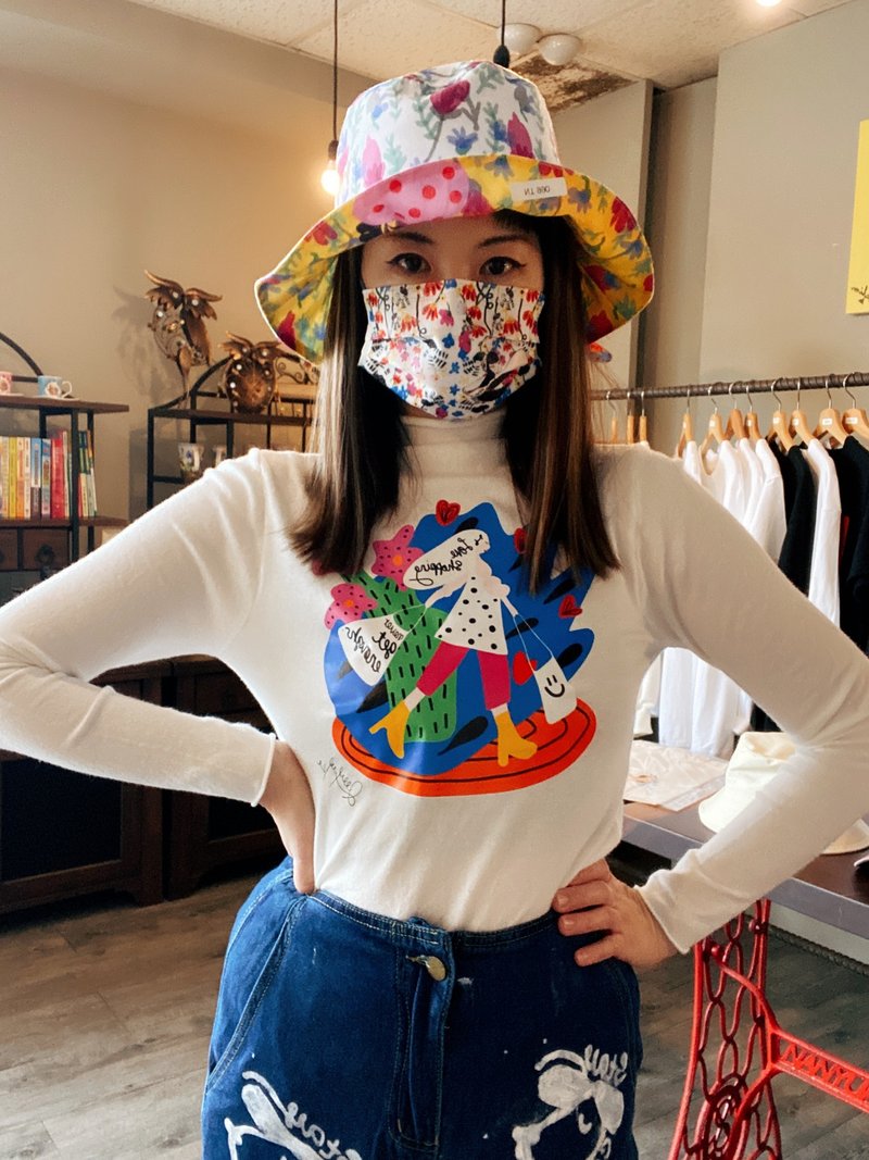 I Love shopping 半高领羊绒磨毛长袖T恤 - 女 T 恤 - 羊毛 