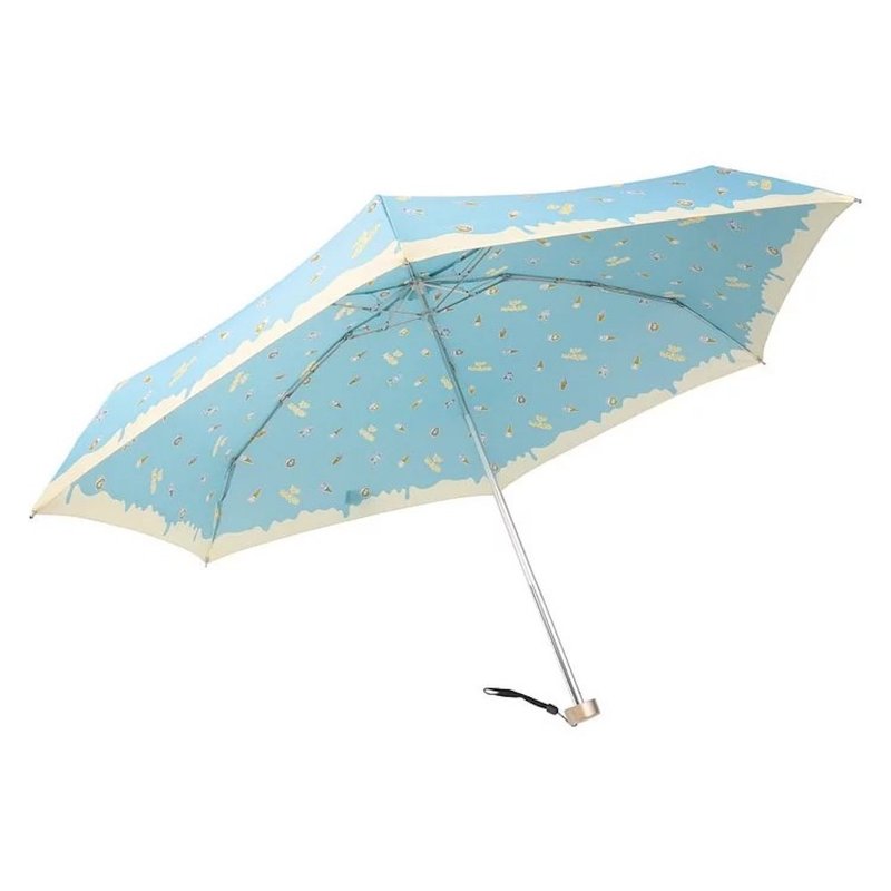 Boy 藍標超迷你摺疊雨傘 - TW5009F 冰淇淋 - 雨傘/雨衣 - 其他材質 藍色
