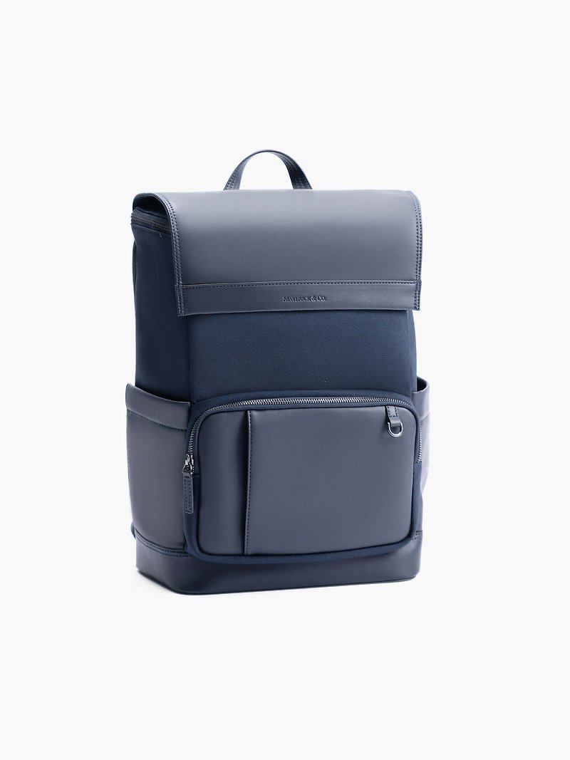 Maximus Large Capacity Commuting Backpack (Navy Blue) - กระเป๋าเป้สะพายหลัง - ไนลอน สีน้ำเงิน
