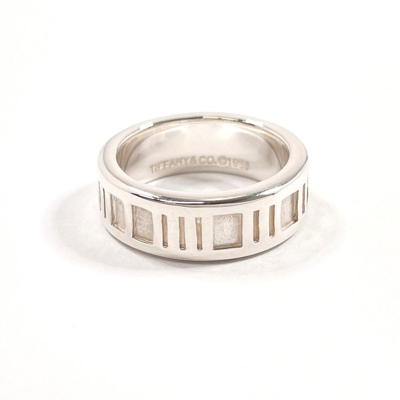 【日本直送 中古美品】9号 ティファニー TIFFANY&Co. リング・指輪 アトラス シルバー925 ヴィンテージ - 戒指 - 純銀 銀色