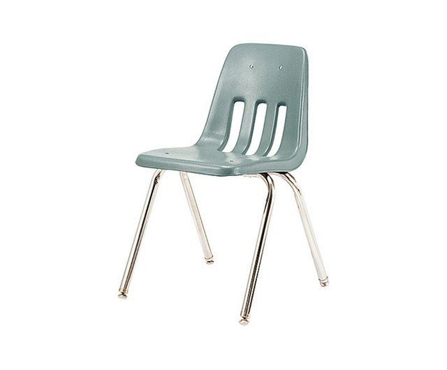 VIRCO デスク付きスクールチェア レッド VIRCO デスク付きスクール