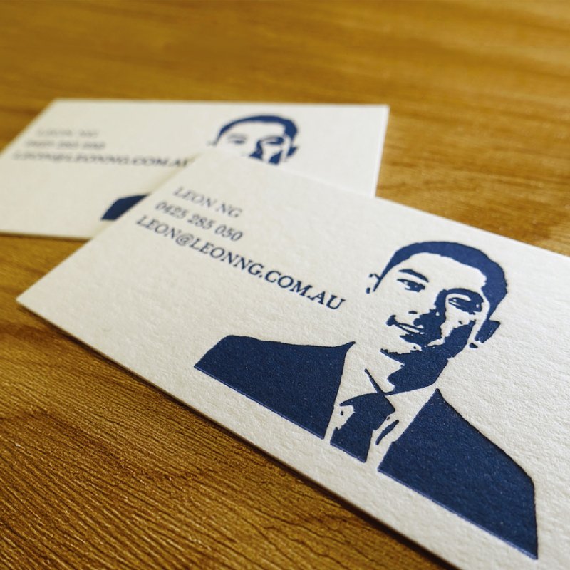 Customized business card No.55 (This product requires an inquiry first) - การ์ด/โปสการ์ด - กระดาษ หลากหลายสี