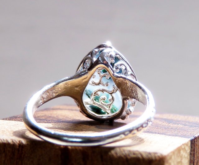 モスアゲートリング / Moss Agate Ring - ショップ NATSU WORKS リング