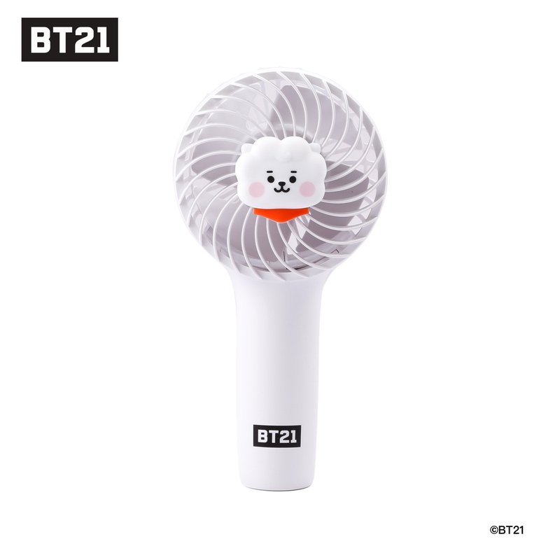 BT21 MINI HANDY FAN -RJ - พัดลม - พลาสติก ขาว