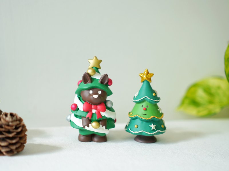 2024 Christmas tree limited series DECOLE concombre - Stuffed Dolls & Figurines - Resin Green