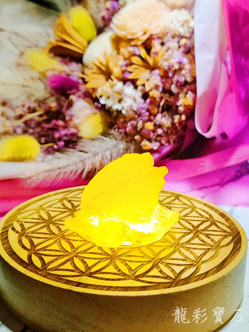 台灣製 生命之花 實木LED燈座 (黃光/白光) 直徑10公分 - 燈具/燈飾 - 木頭 咖啡色