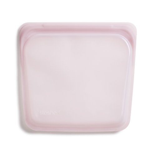 Overall Stasher - 可重複使用矽膠三明治袋 ( 15oz ) - 粉紅色