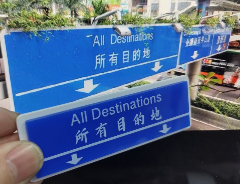 All destination keychains - ที่ห้อยกุญแจ - อะคริลิค 