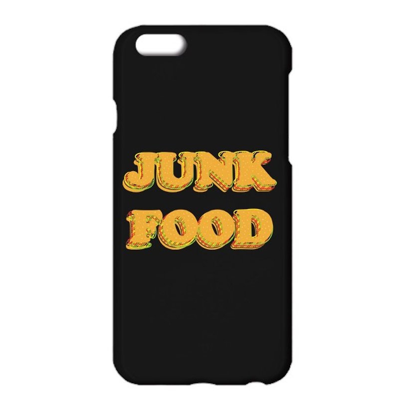 [IPhone case] JUNK FOOD 2 / black - เคส/ซองมือถือ - พลาสติก สีดำ
