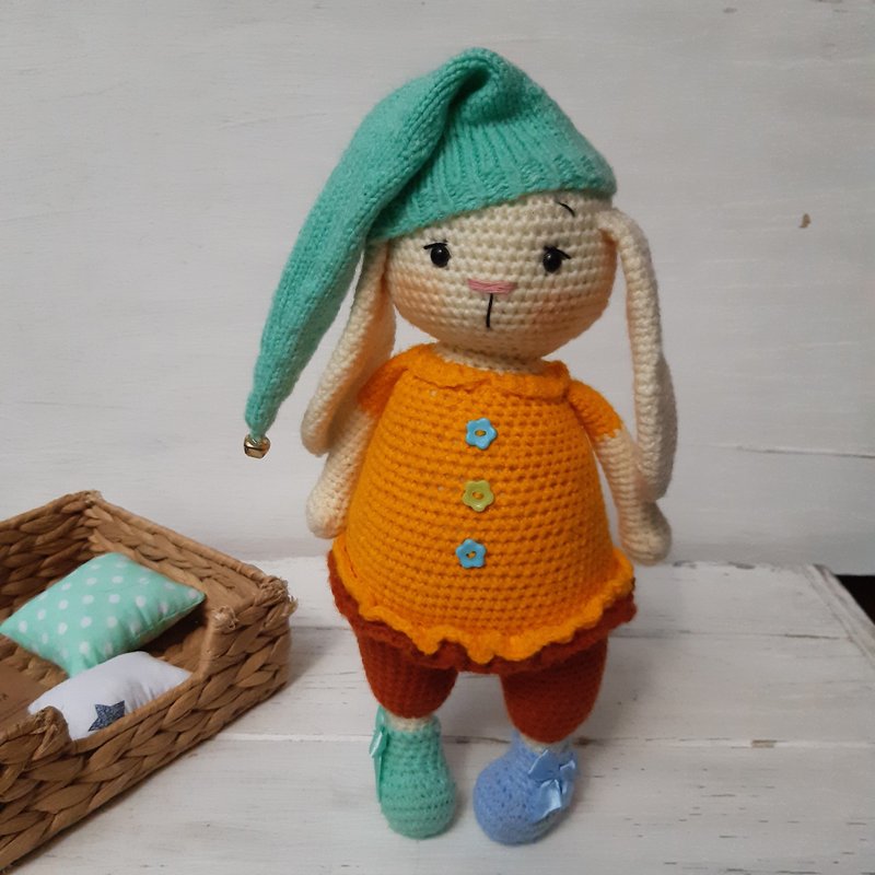 Bunny toy Rabbit toy Easter Bunny  Stuffed toys Animal toy Plushie toys  Gift - 寶寶/兒童玩具/玩偶 - 其他材質 多色