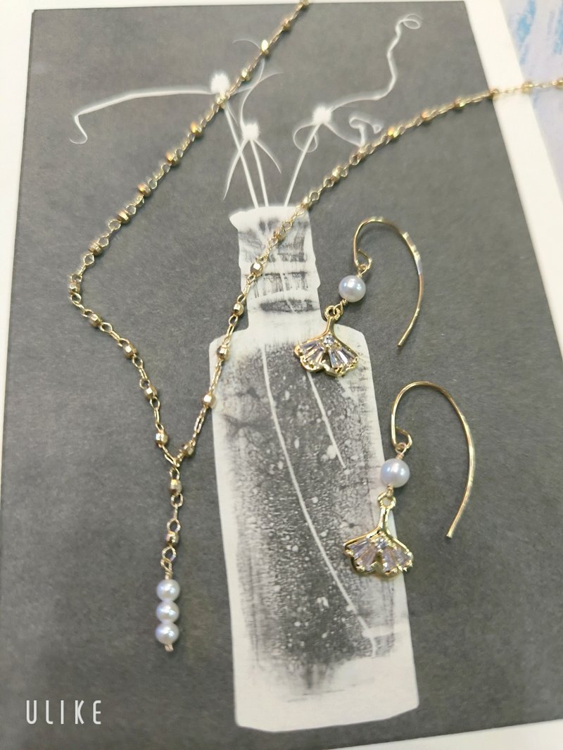 特製合金小金球mini圓珍珠短鍊 - 項鍊 - 其他材質 金色