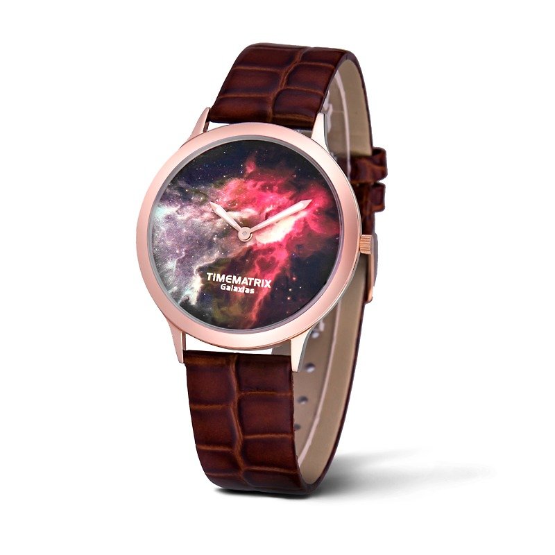タイムマトリックスGALAXIASシリーズウォッチ-永遠の光 - 腕時計 - ステンレススチール 多色