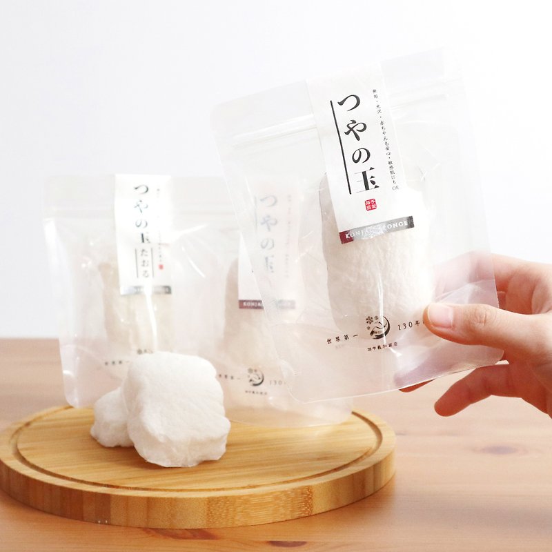 [Pre-order] Yoshiwa Hatazhong store water gel light wash face konjac sponge face wash sponge Japanese face wash sea - Facial Massage & Cleansing Tools - Other Materials White