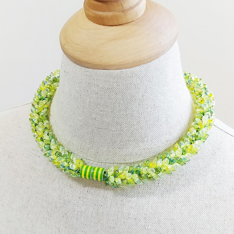 Keep It Fresh Always Collar / Statement Necklace for Party / Anniversary - Chokers - Other Materials Green