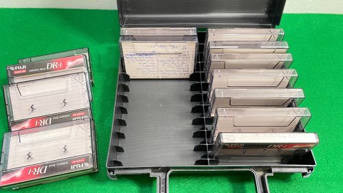 日本製カセットテープ収納箱6個茶　20個 CASSETTE TAPE SHELVES 20P / カセットテープ収納 20本