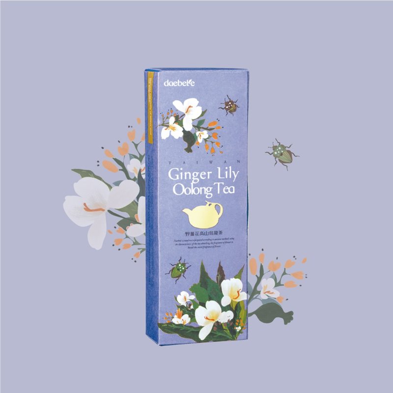 【daebete】野薑花高山烏龍窨花茶 台灣新鮮花卉直送 (7g*10包) - 茶葉/茶包/水果茶 - 其他材質 