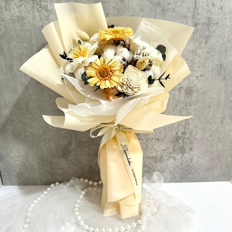 Blumenladen Flower Contains Orange Eternal Sunflower Graduation Bouquet/Graduation Flower Ceremony/Graduation Season - จัดดอกไม้/ต้นไม้ - พืช/ดอกไม้ 