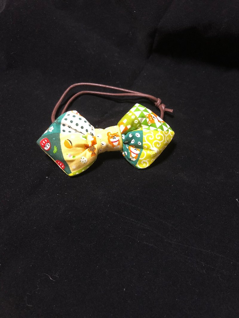 Shiba pattern bow tie - Other - Cotton & Hemp Multicolor