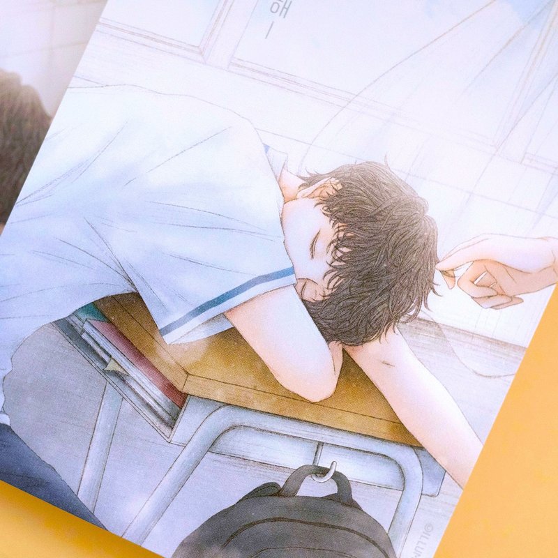 love you - Boy Postcard (illumi design) - 卡片/明信片 - 紙 藍色