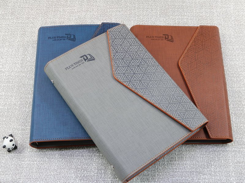 8-003 A5 loose-leaf notebook and notepad - buy one and get 400 refill pages for free - Notebooks & Journals - Faux Leather 