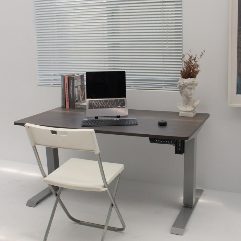 STANDLY-Single Motor Height Adjustable Table-Classic-B1301 - Other Furniture - Other Materials White