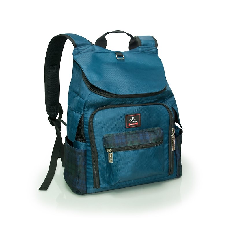 Backpack After Pets Going Out_Deep Ocean Blue - กระเป๋าสัตว์เลี้ยง - เส้นใยสังเคราะห์ สีน้ำเงิน