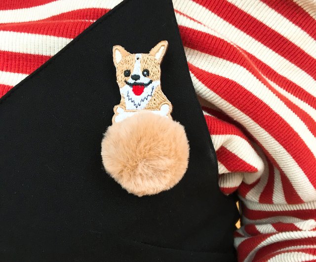 2ウェイ刺繍キーホルダー | 動物 | Littdlework - ショップ