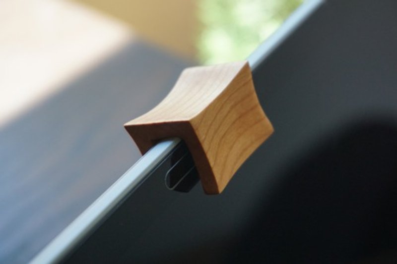 Wooden Web Camera Cover, Blackcherry - Computer Accessories - Wood 