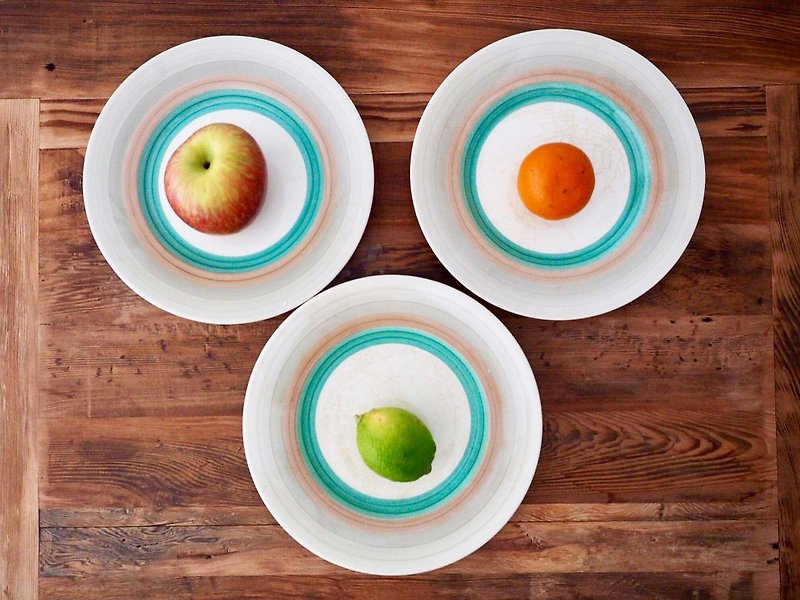 British-made autumn style retro dinner plate single sale - Plates & Trays - Porcelain 