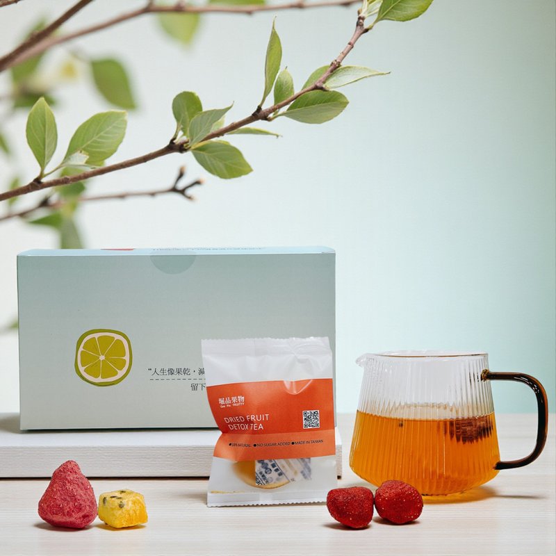 |新包裝上市| 果乾水10入禮盒 | 無糖果乾 | 多款口味 |卡片 提袋 - 茶葉/茶包/水果茶 - 新鮮食材 