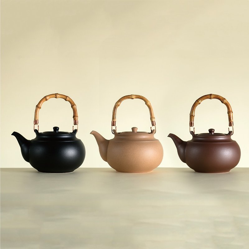 【Lubao LOHAS】Baoman boiling water pottery pot 0.9L /1.5L - Teapots & Teacups - Pottery 