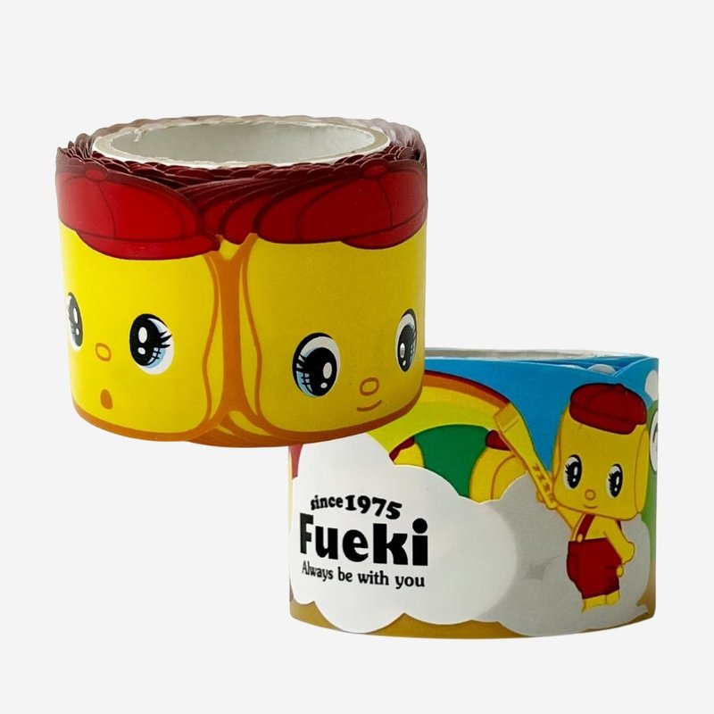 Fueki kun roll seal - Washi Tape - Paper Multicolor