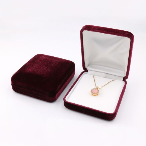 AndyBella Jewelry 墜鍊盒, 天鵝絨系列珠寶盒, 日本原裝進口