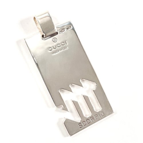 GUCCI VIRGO 蠍座 ペンダントネックレス silver 925 11510292.jpg