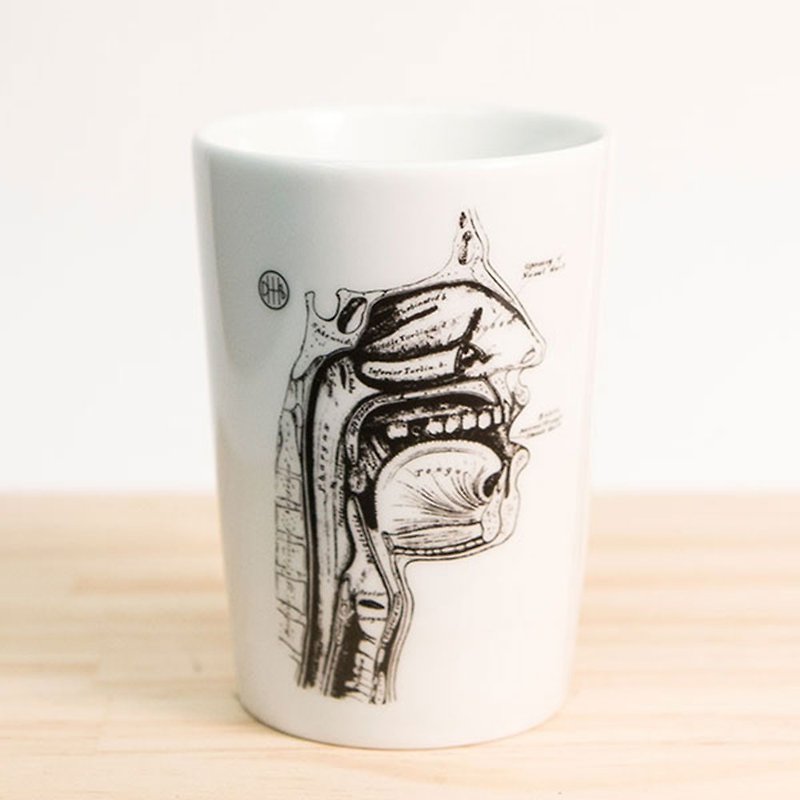 Donghai Hospital Porcelain Cup Series (4 styles) - แก้วมัค/แก้วกาแฟ - เครื่องลายคราม 