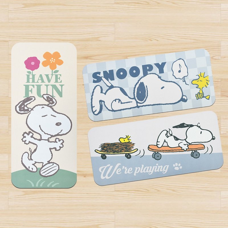 【MORINO】SNOOPY史努比加長吸水止滑地墊_90X40cm - 地墊/地毯 - 其他材質 白色