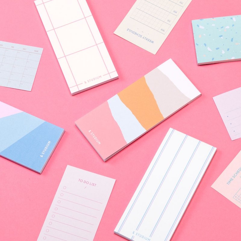 IROHA PUBLISHING SWITCH Learning Planning Note Paper Available in Five Types - Sticky Notes & Notepads - Paper Multicolor