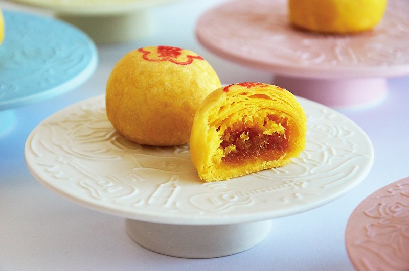 【郭元益】迷你鳳梨奶黃酥 - 蛋糕/甜點 - 新鮮食材 黃色
