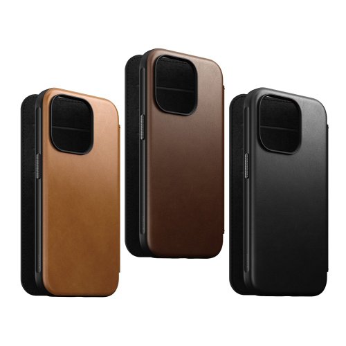 NOMAD iPhone15pro 手帳型スマホケース NOMAD ノマド 本革 レザー 手帳型 フリップケース MagSafe対応