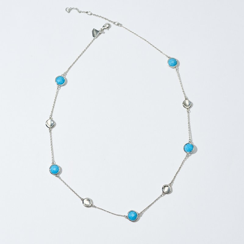 剔透星漣中長項鍊(共三色) - 項鍊 - 銅/黃銅 銀色