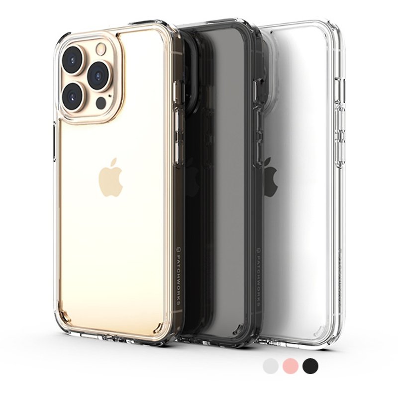 Patchworks Lumina Clear for iPhone Case 13 Series - Phone Cases - Plastic White