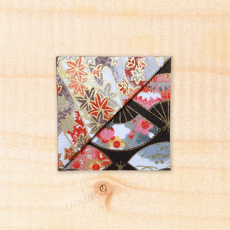 Flower Corner Bookmark-Imported Japanese Washi / Handmade Bookmark-bookmark #026 - ที่คั่นหนังสือ - กระดาษ 