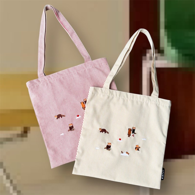 Tote Bag : Red Panda - 其他 - 繡線 橘色