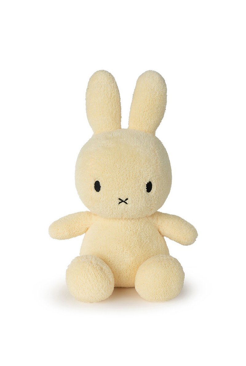 Bon Ton Toys | Miffy 米飛兔絨毛娃娃 Terry系列 淺黃 33cm - 公仔/玩偶 - 其他材質 黃色