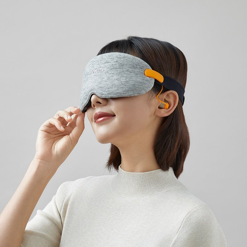 【EVERY THINK】Three-dimensional noise-reducing eye masks can reduce noise by 30 decibels and have a light-blocking rate of 99% - Eye Masks - Other Materials Multicolor