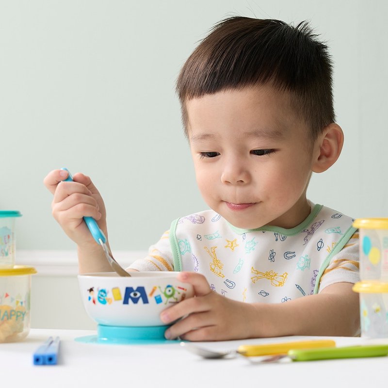 [Baby City] Disney Learning Suction Cup Bowl (Multiple Types to Choose from) - จานเด็ก - วัสดุอื่นๆ สึชมพู