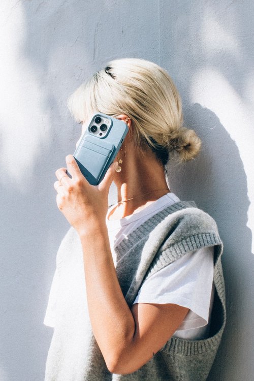 Native Union | Maison Kitsuné iPhone14Pro joint leather card