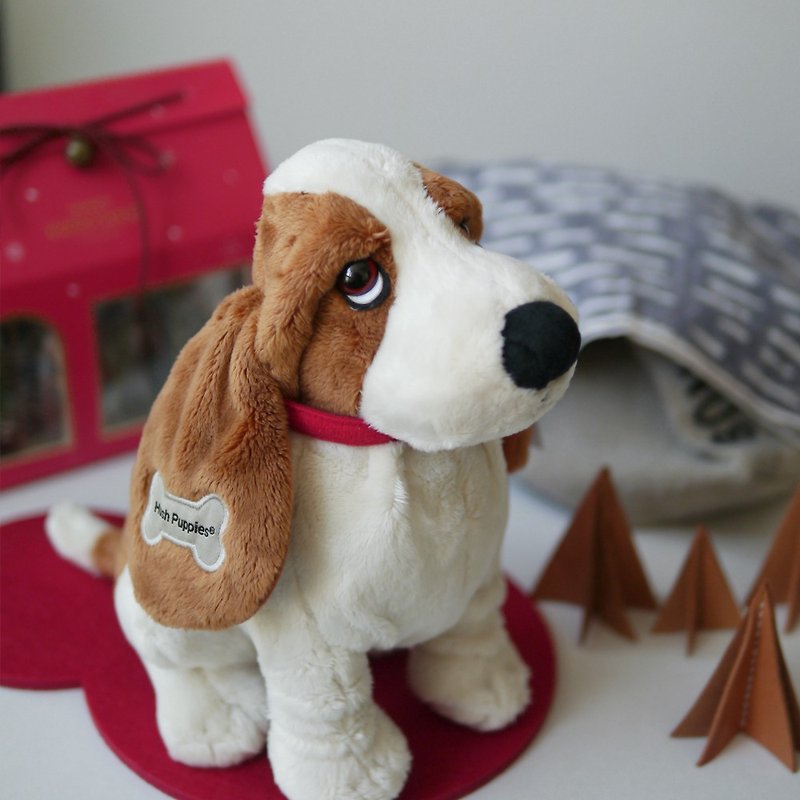 Classic Hush Puppies Basset Hound (10 inch) - Stuffed Dolls & Figurines - Polyester Brown